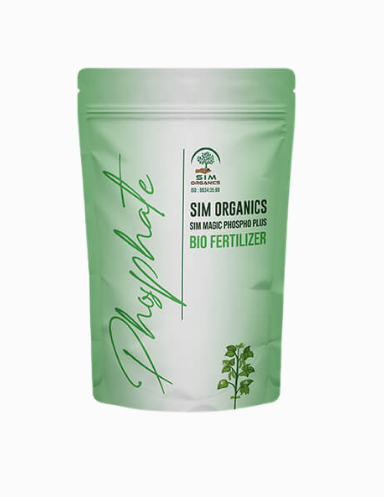 SIM Phospho Plus – PSB Biofertilizer for Phosphorus Uptake (Powder)