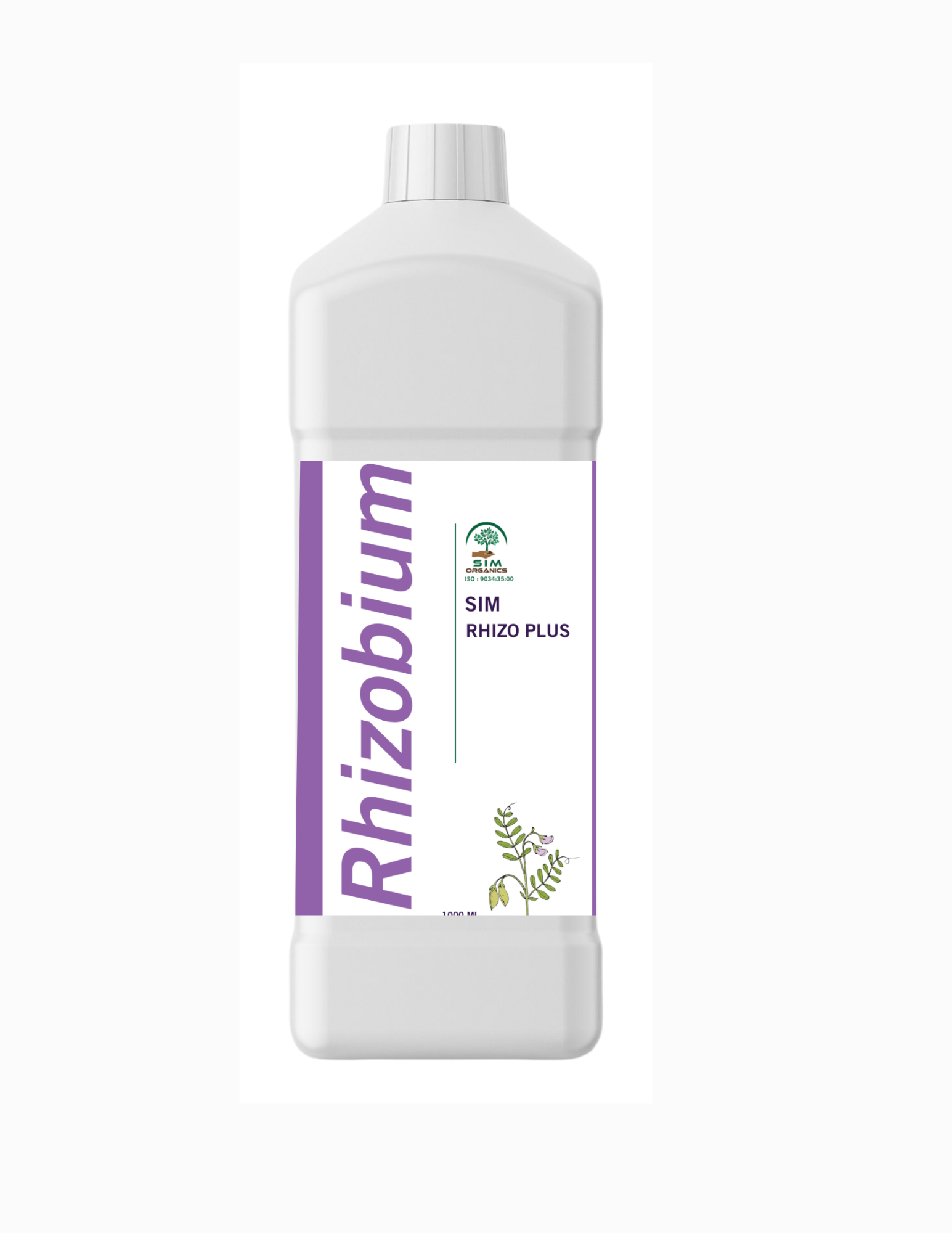 SIM Rhizo Plus – Rhizobium Biofertilizer for Pulses and Leguminous Crops(Liquid)