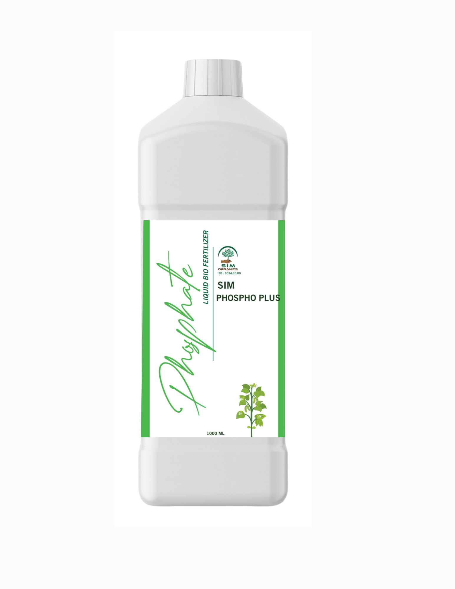 SIM Phospho Plus – PSB Biofertilizer for Phosphorus Uptake (Liquid)