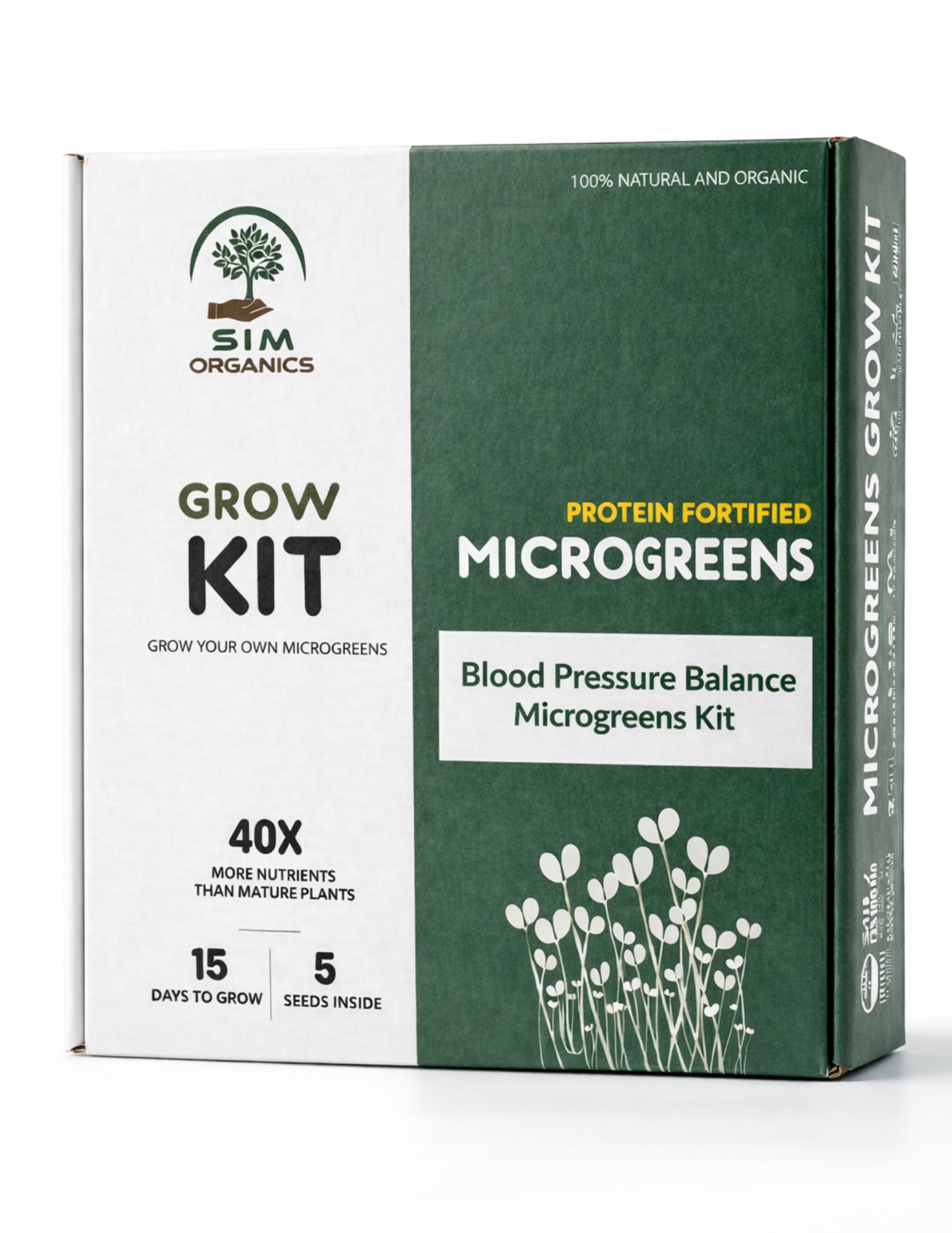 SIM – Blood Pressure Balance Microgreens Kit