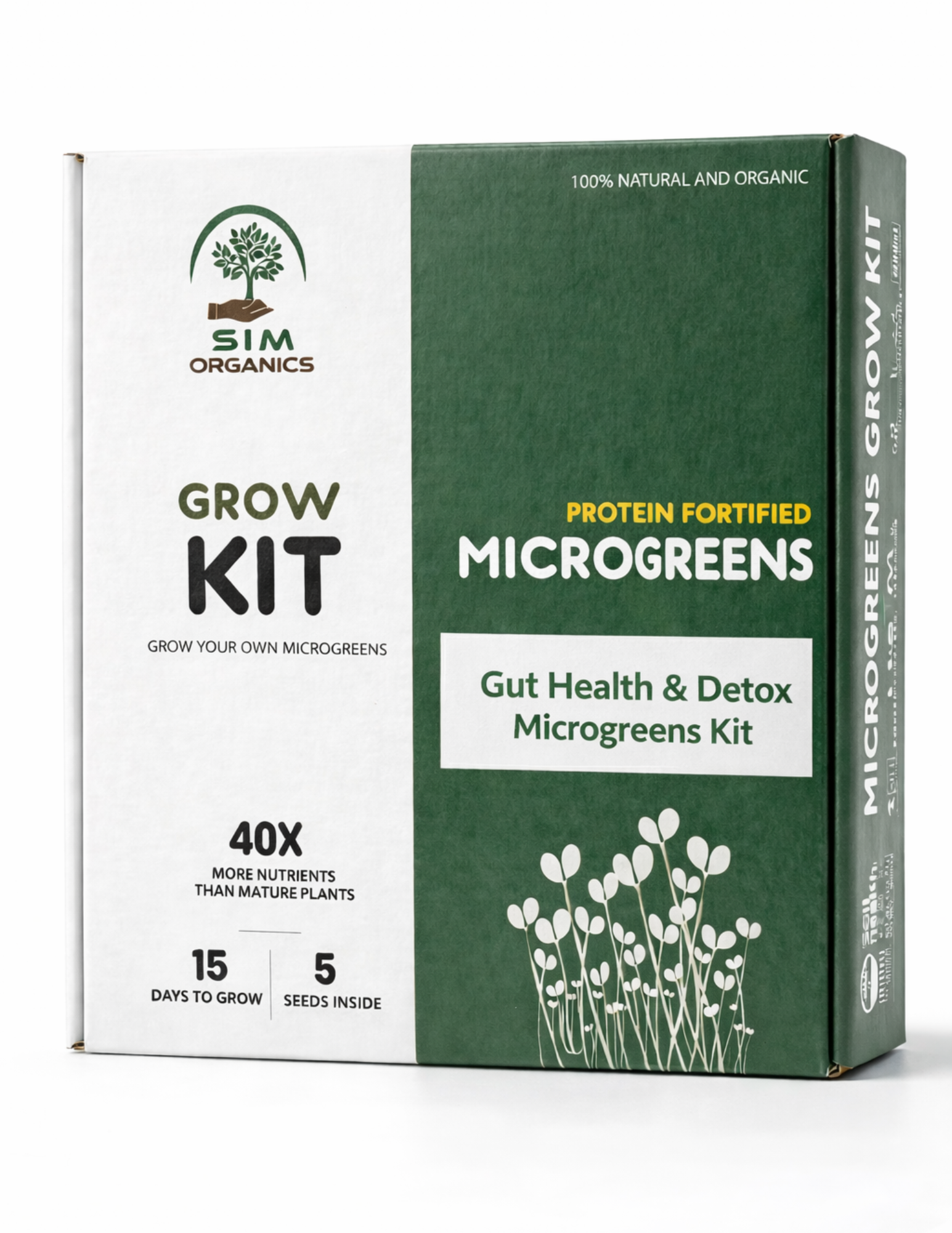SIM Gut Health & Detox Microgreens Kit