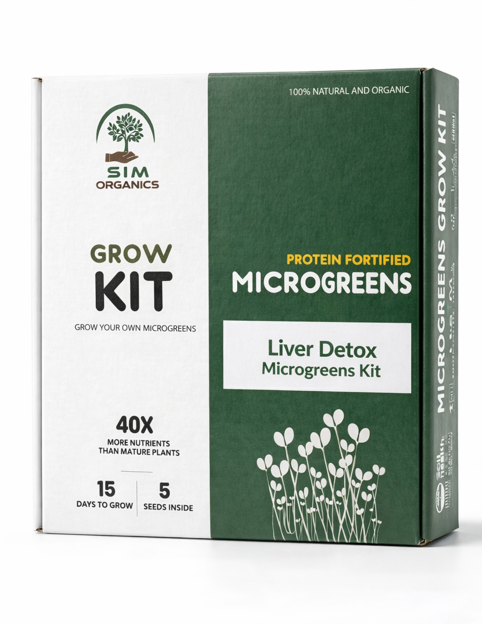 SIM Liver Detox Microgreens Kit