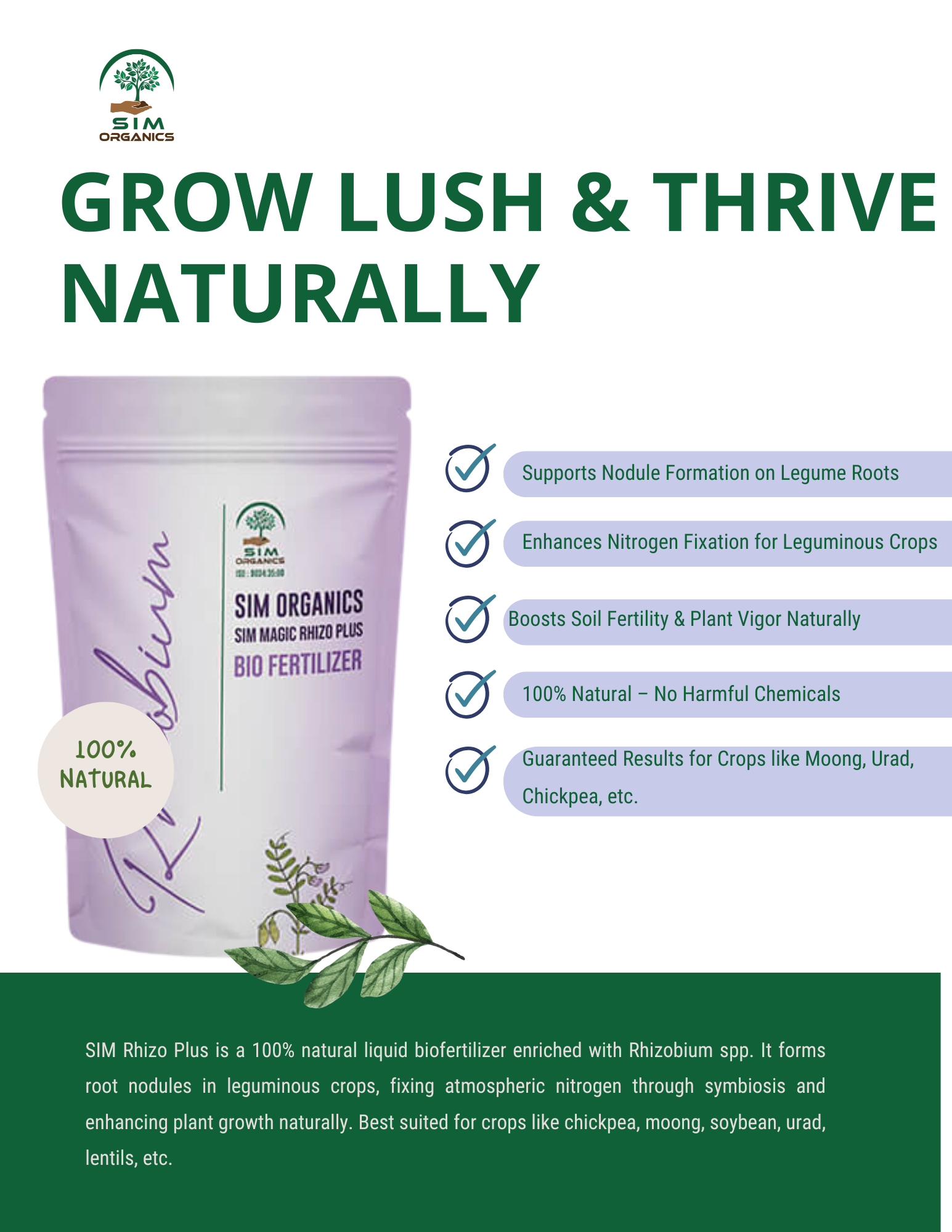 SIM Rhizo Plus (Powder Form)