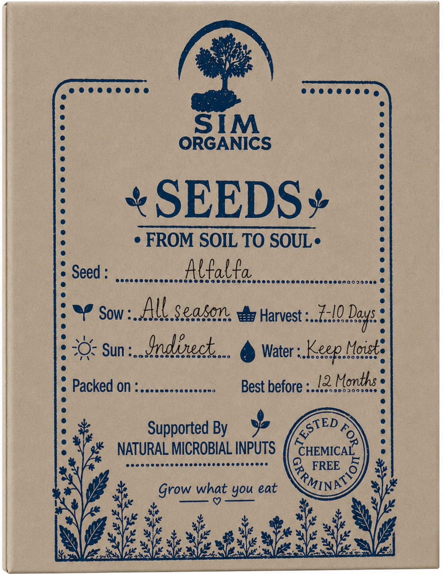 Alfalfa Microgreens Seeds