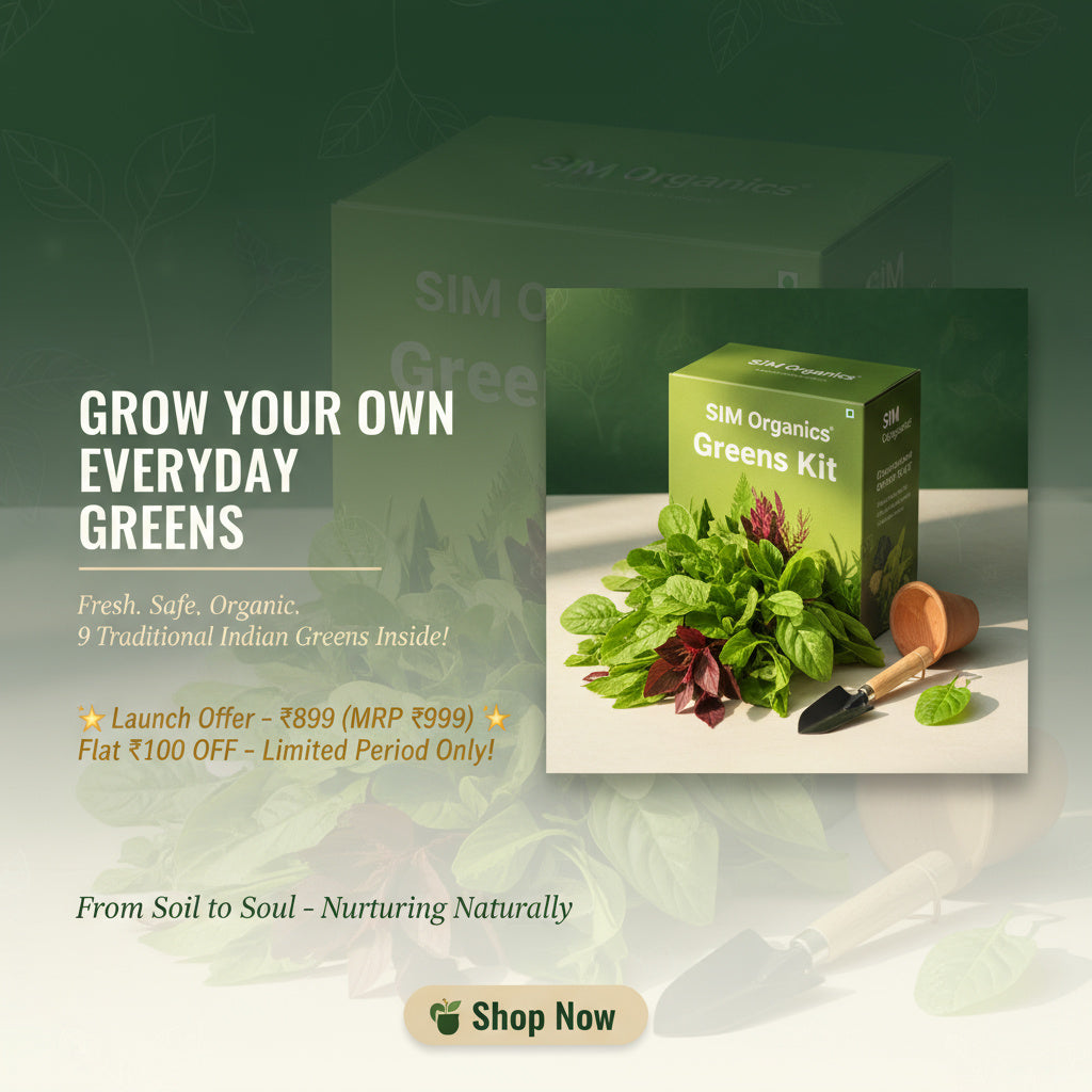 Sim Organics- Premium Greens Kit