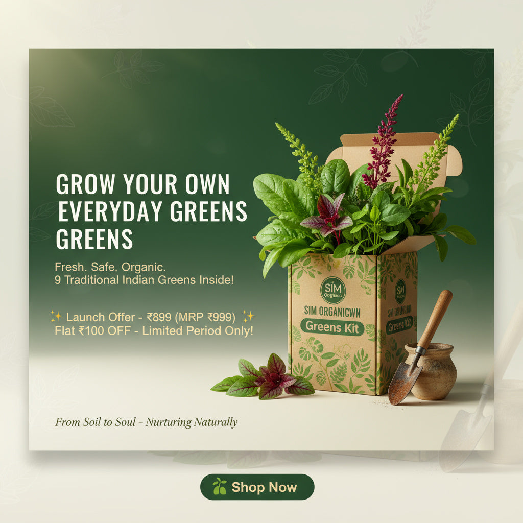 Sim Organics- Premium Greens Kit