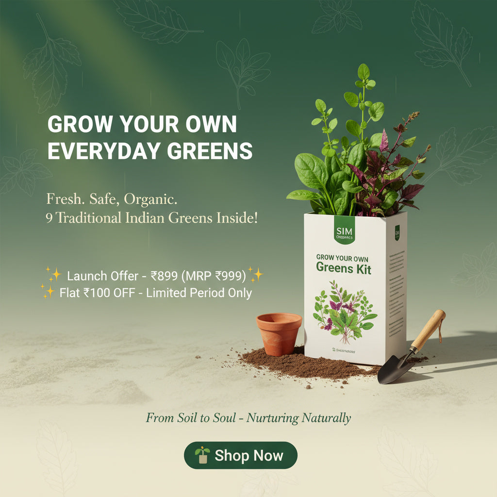 Sim Organics- Premium Greens Kit