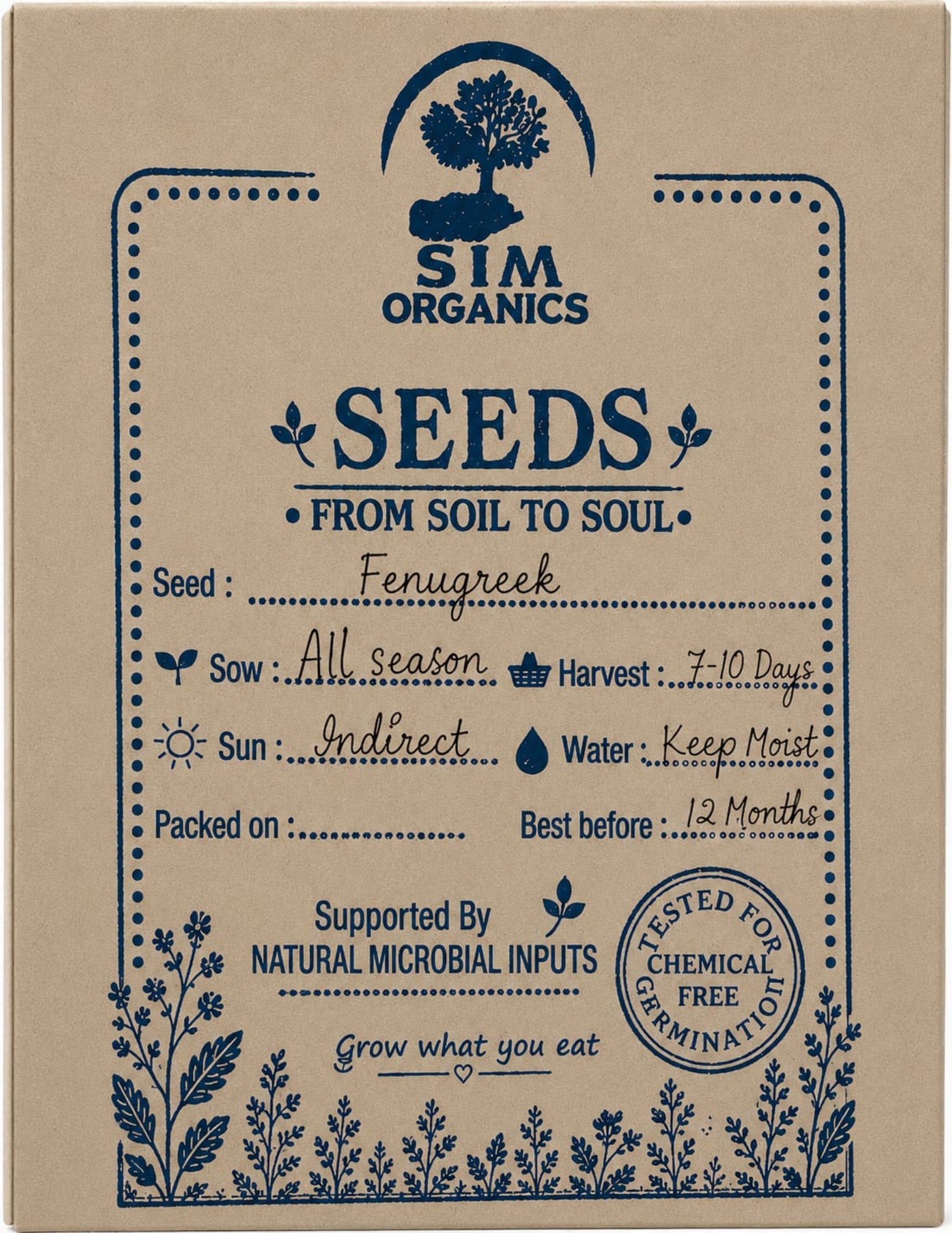 Fenugreek Microgreens Seeds