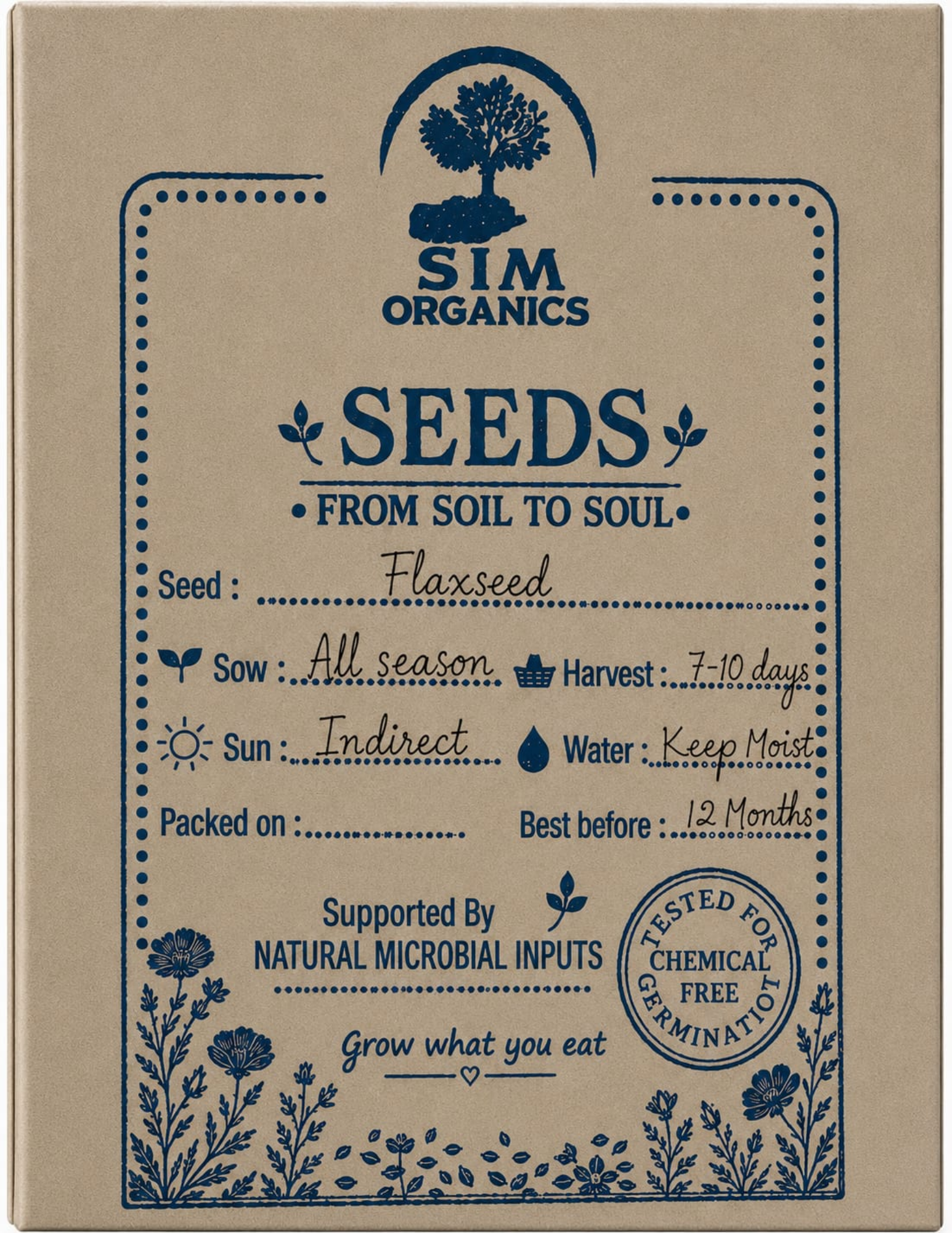 Flaxseed Microgreens