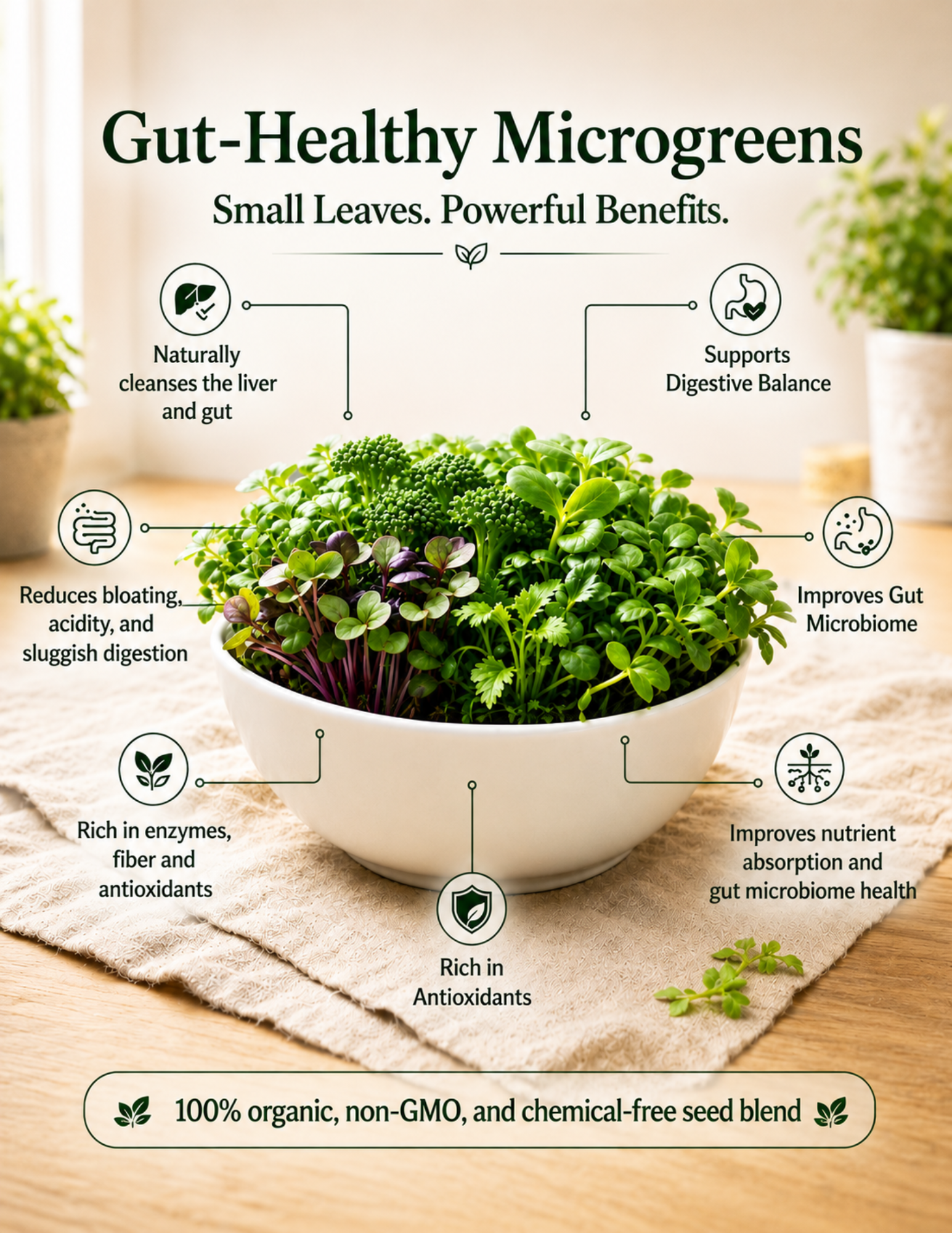 SIM Gut Health & Detox Microgreens Kit