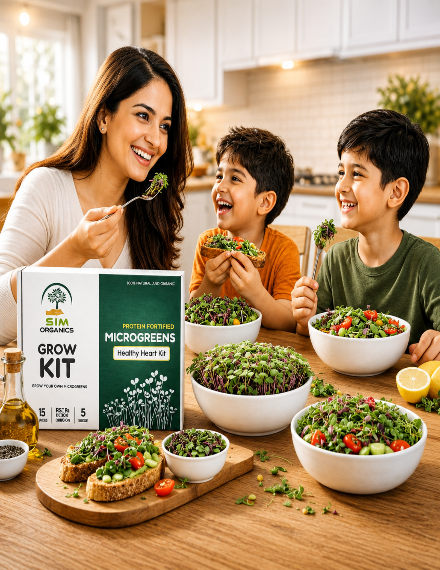 SIM– Healthy Heart Microgreens Kit