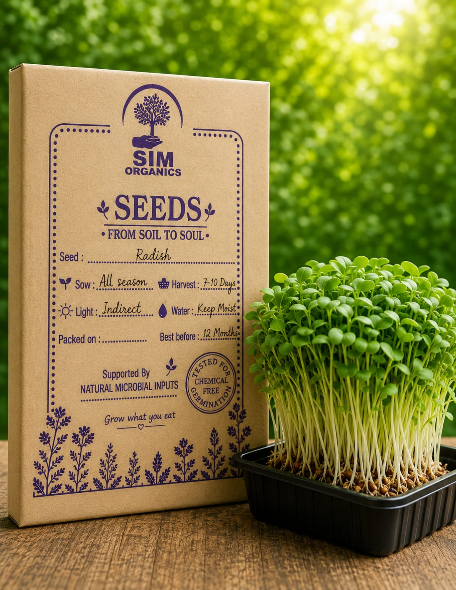 Radish Microgreens Seeds