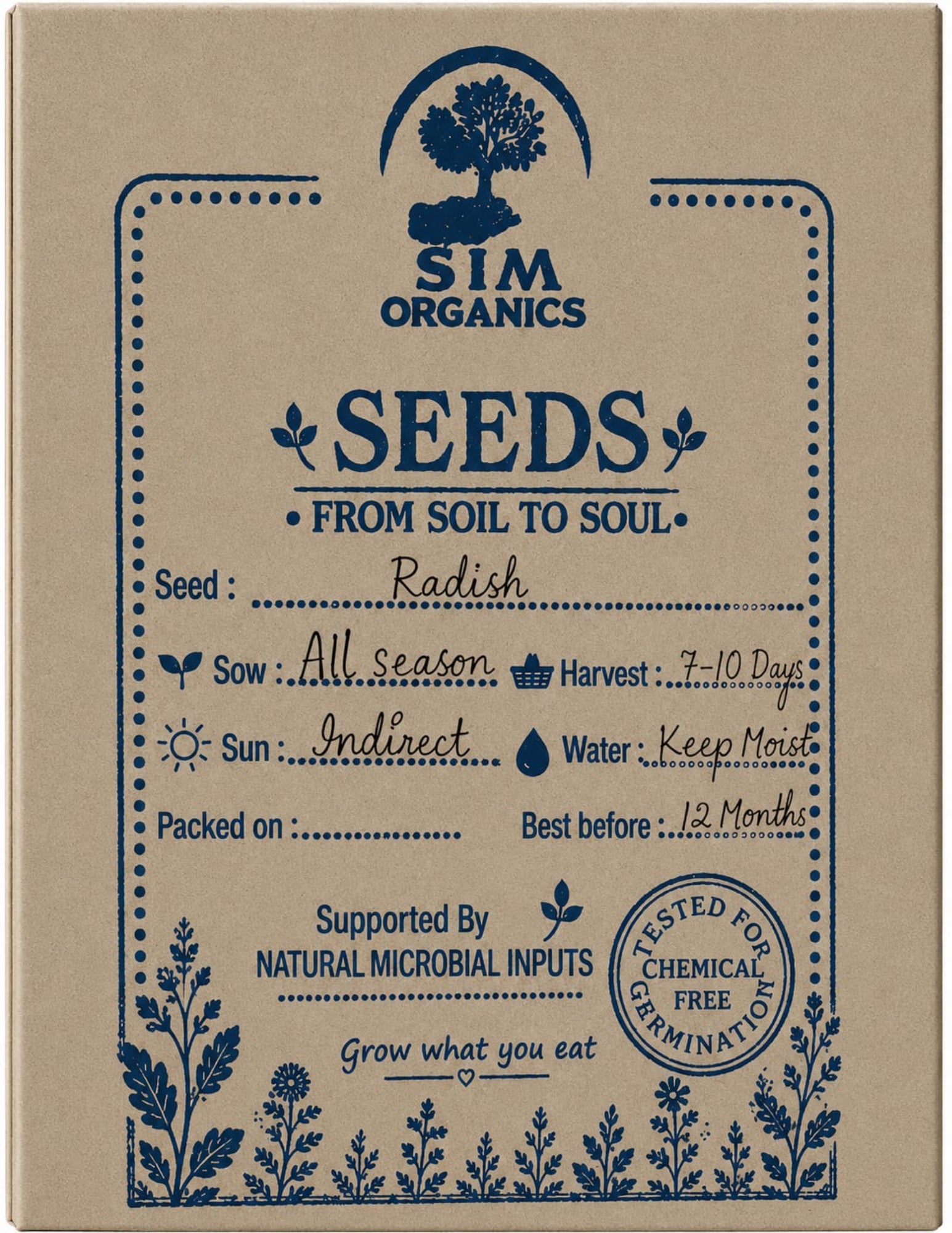 Radish Microgreens Seeds