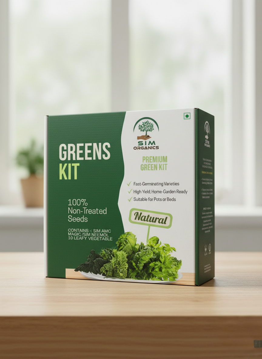 Sim Organics- Premium Greens Kit