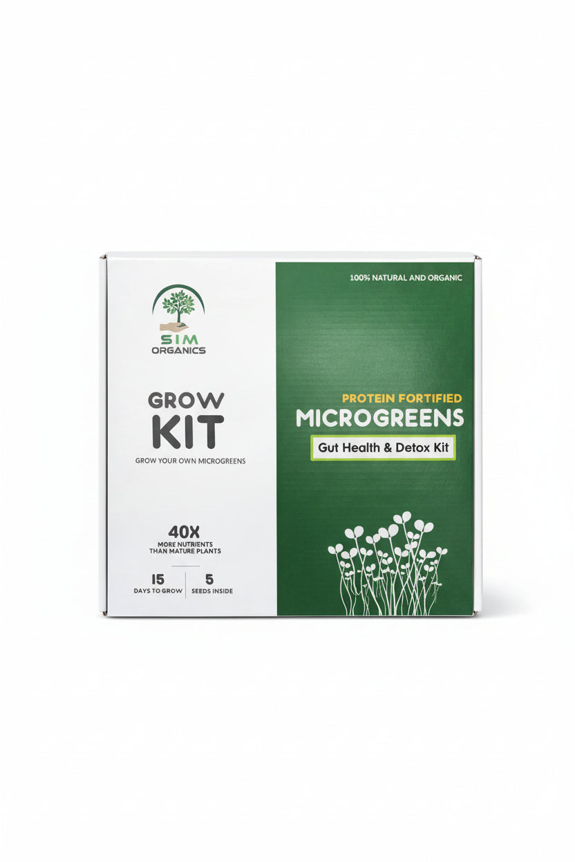 SIM Gut Health & Detox Microgreens Kit