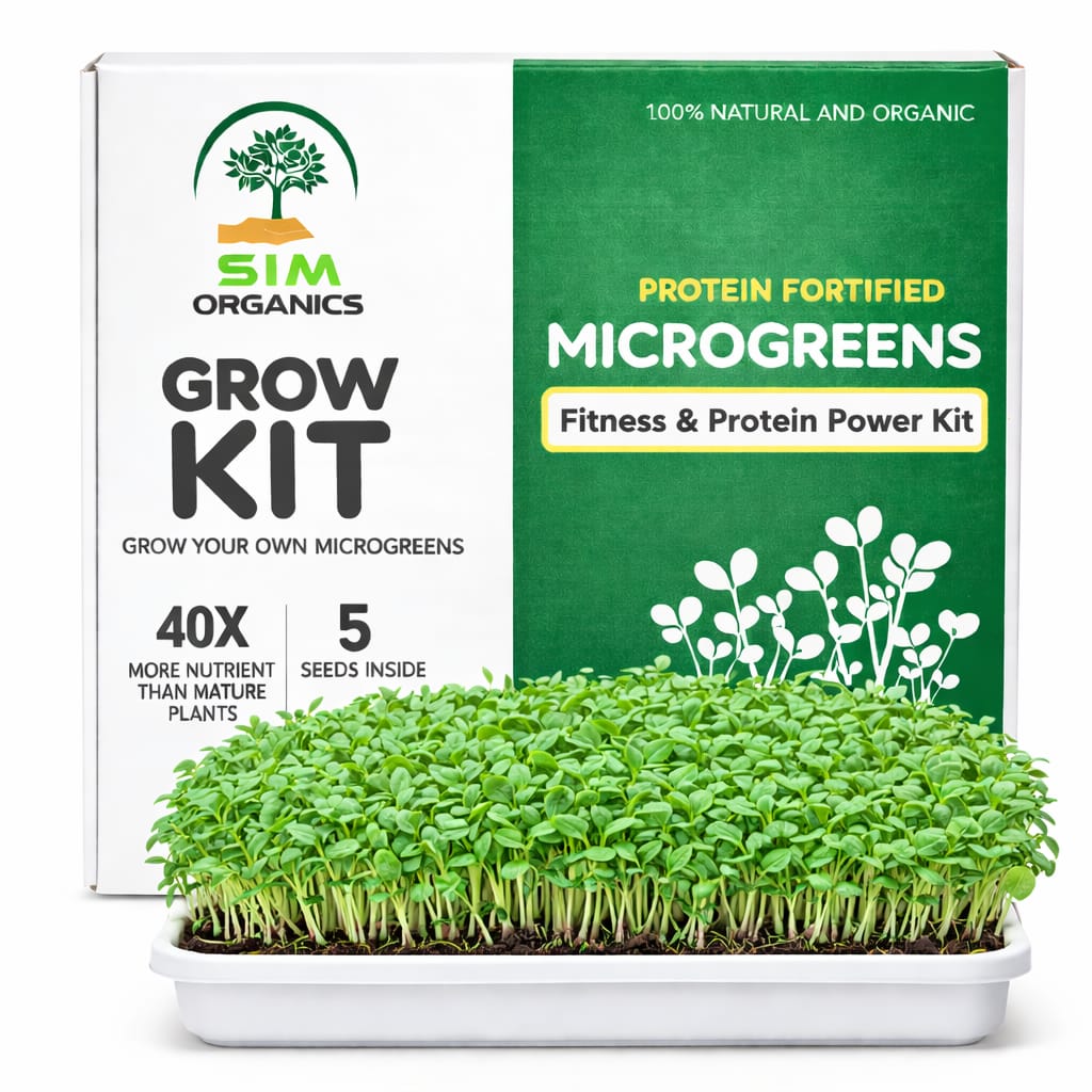 SIM – Protein Power Microgreens Kit