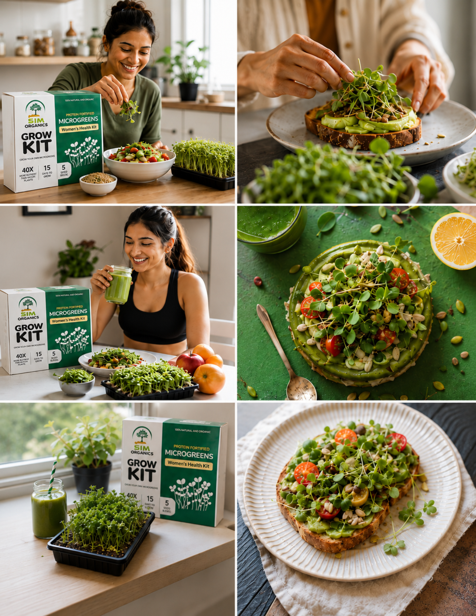 SIM – Women’s Health Microgreens Kit