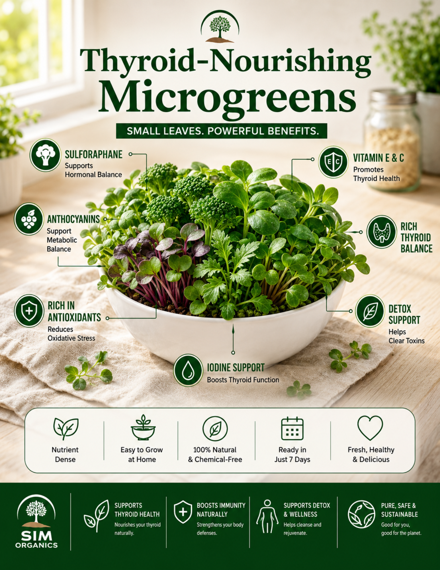 SIM Thyroid Care Microgreens Kit