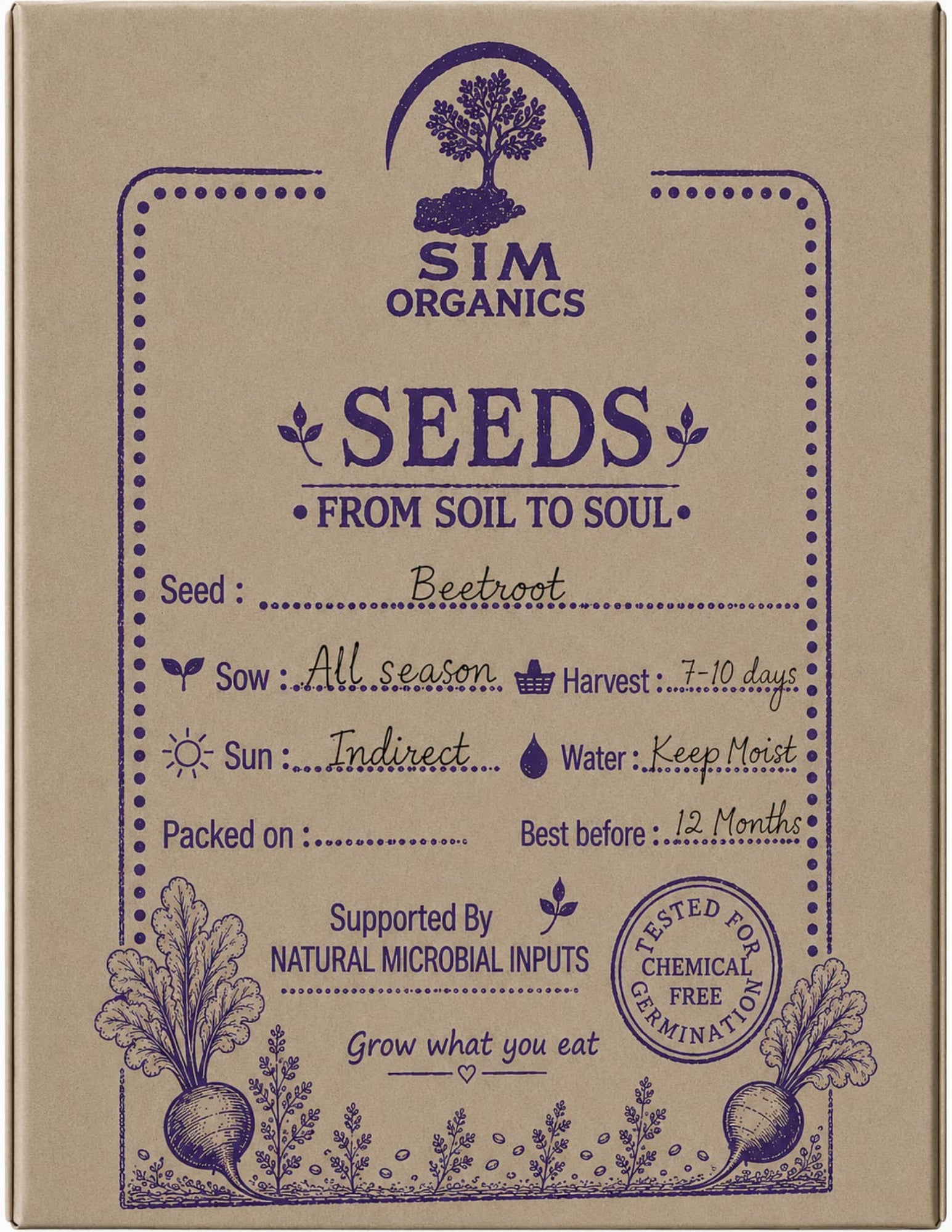 Beetroot Microgreens Seeds