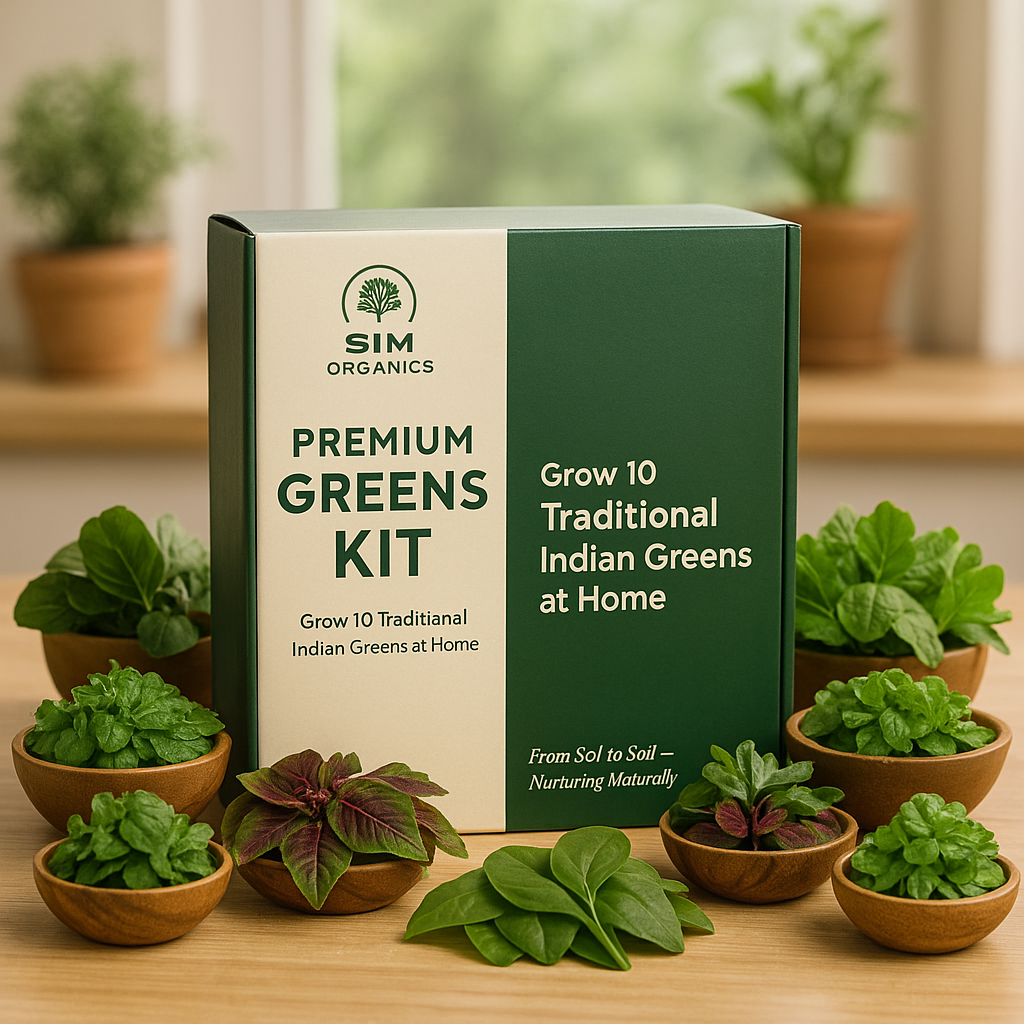 Sim Organics- Premium Greens Kit
