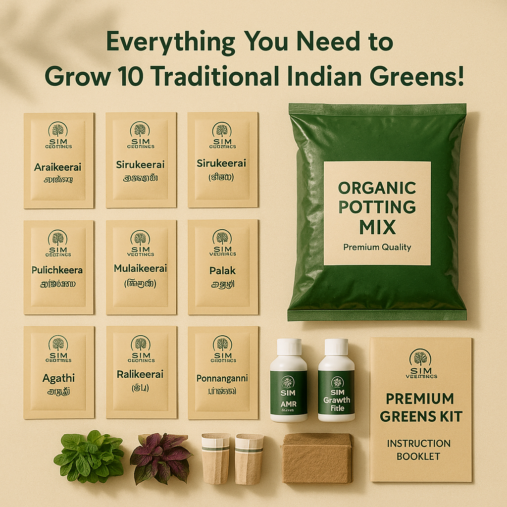 Sim Organics- Premium Greens Kit